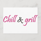 グリル ポストカード (正面)
