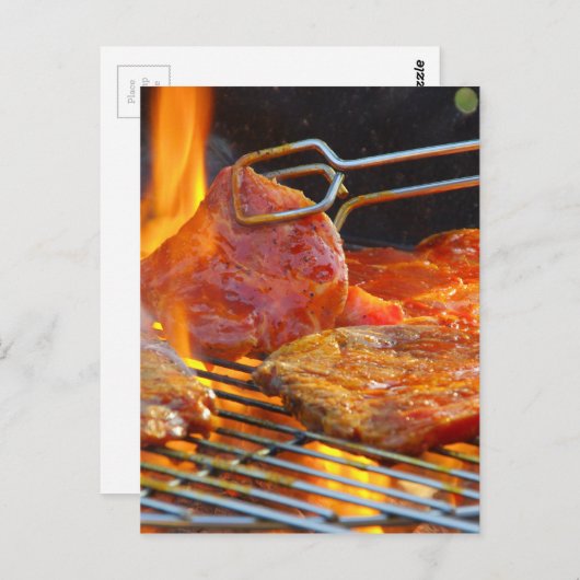 グリル ポストカード (正面/裏面)