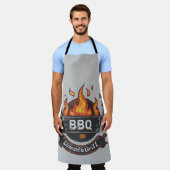 「グリル・マスター」エプロン エプロン (着用した状態)