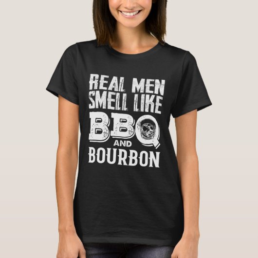 グリル・マスター・シェフ焼きバーベキュー恋人Bbqと Tシャツ (正面)