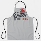 グリルBBQパーティーの女王 エプロン (正面)