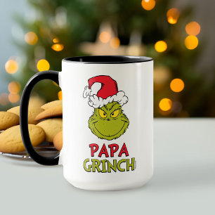 『グリンチがクリスマスを盗んだのはどうだ？  パパ・グリンチ・マグ マグカップ