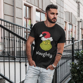 グリンチがクリスマスを盗んだ|ナウティグリンチ トライブレンドTシャツ