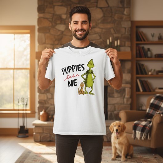 グリンチとマックス | 子犬は私を愛してる Tシャツ