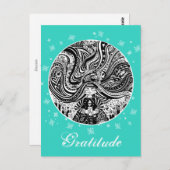 グリンチなエンジェルウィッシュ | 水の絵葉書 ポストカード (正面/裏面)