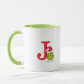 グリンチのクリスマス | モノグラム J マグカップ (左)
