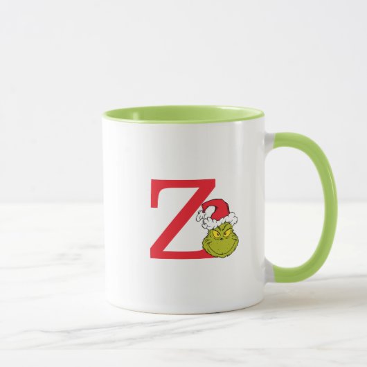 グリンチのクリスマス | モノグラム Z マグカップ (右)
