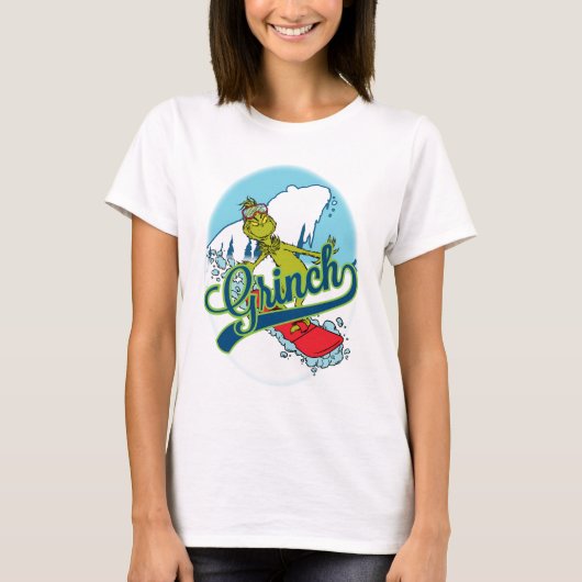 グリンチのスノーボード Tシャツ (正面)