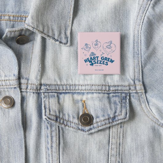 グリンチの心が3倍になりました 缶バッジ (インサイチュ)