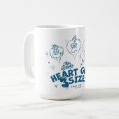 グリンチの心臓が3倍に! コーヒーマグカップ (正面左)