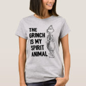 グリンチは私の霊獣 Tシャツ (正面)