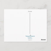 グリンチェウ・エンジェルの願い |オレンジ色のはがき ポストカード (裏面)