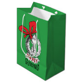 グリンチメリーマスリースザグリンチ ミディアムペーパーバッグ (正面アングル)