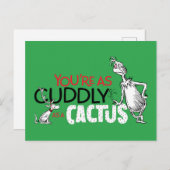 グリンチ |あなたはサボテンのようにかわいく ポストカード (正面/裏面)
