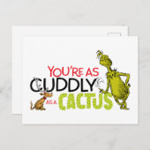 グリンチ |あなたはサボテンのようにかわいく ポストカード (正面/裏面)