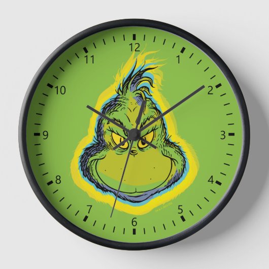 グリンチ | え?もう1スライス食べるの? 壁時計 (正面)
