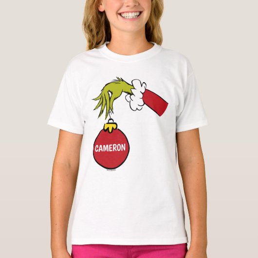グリンチ | お名前入り Tシャツ (正面)