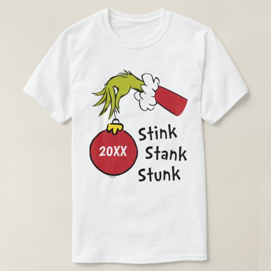 グリンチ|くさい くさった くさくった Tシャツ (デザイン正面)