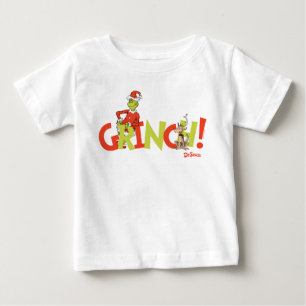 グリンチ!キャラクター ロゴ グラフィック ベビーTシャツ