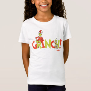 グリンチ！キャラクター ロゴ グラフィック Tシャツ