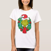グリンチ | クリスマス リース Tシャツ (正面)