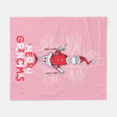 グリンチ |グリンチマメリース フリースブランケット (正面(横))