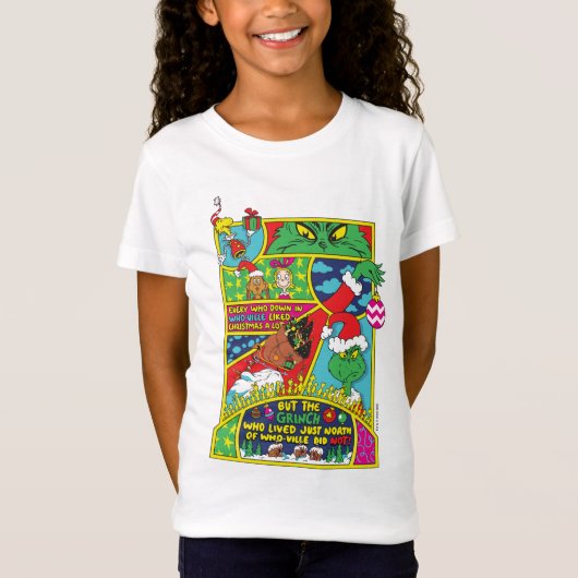 グリンチ | コミック グラフィック Tシャツ (正面)
