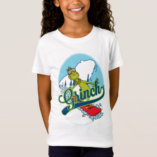 グリンチ スノーボード Tシャツ (正面)