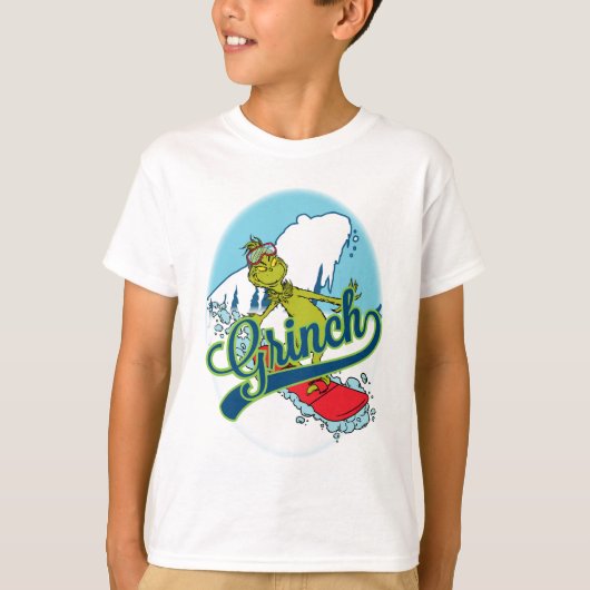 グリンチ スノーボード Tシャツ (正面)