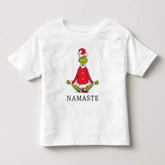 グリンチ | ナマステ サンタクロース トドラーTシャツ (正面)