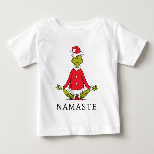 グリンチ | ナマステ サンタクロース ベビーTシャツ (正面)