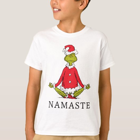 グリンチ | ナマステ サンタクロース Tシャツ (正面)
