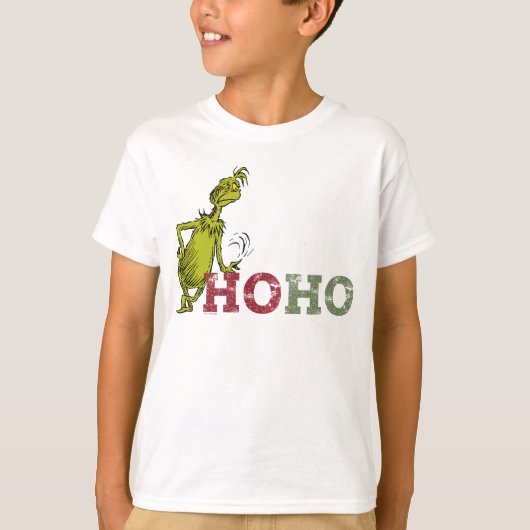 グリンチ | ホ・ホ・ホ Tシャツ (正面)