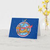 グリンチ | マックス メリークリンチマス! カード (黄色い花)