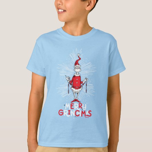 グリンチ | メリーグリンチマス Tシャツ (正面)