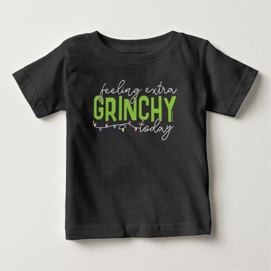 グリンチ | 今日は特にグリンチな気分 ベビーTシャツ (正面)