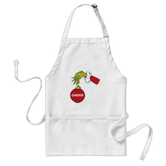 グリンチ | 名前入り スタンダードエプロン (正面)