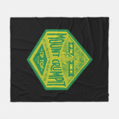 グリンチ |山クラムピット フリースブランケット (正面(横))