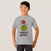 グリンチ | 悪い子と良い子 Tシャツ (正面フル)