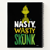 グリンチ |水性扱いにくスカンク ノートブック (裏面)