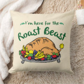 グリンチ | 私はローストビーストの名言のためにここにいる クッション (ブランケット)