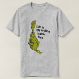 グリンチ | 笑えるグリンチの寝顔 Tシャツ