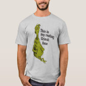 グリンチ | 笑えるグリンチの寝顔 Tシャツ (正面)