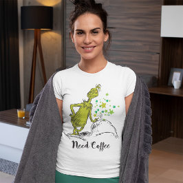 グリンチ | 面白い コーヒー が必要 トライブレンドTシャツ