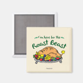 グリンチ | I'm Here for the Roast Beast 引用 マグネット (正面/裏面)