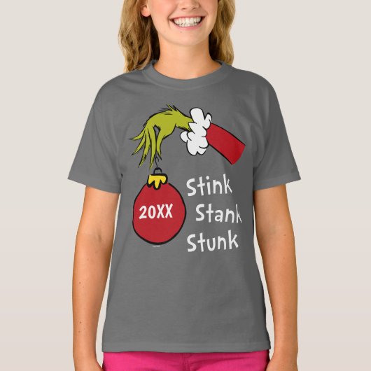 グリンチ| Stink Stank Stunk 2020 Tシャツ (正面)