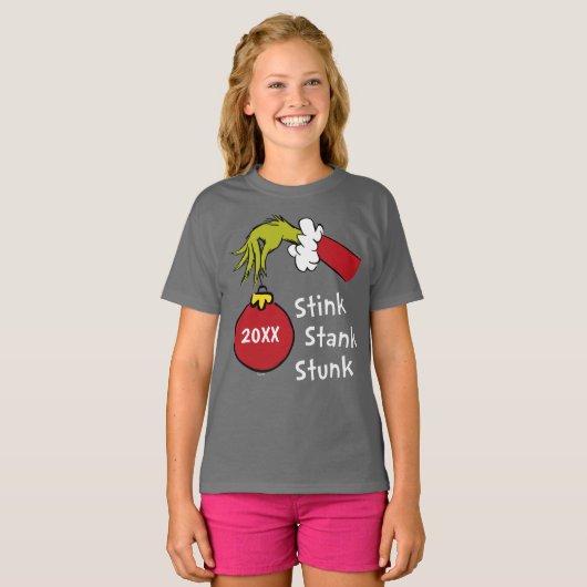 グリンチ| Stink Stank Stunk 2020 Tシャツ (正面フル)