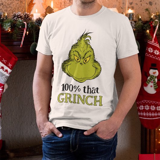 グリンチTシャツ100%正真正銘 Tシャツ