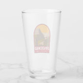 グリンデルワルドスイストラベルアートヴィンテージ タンブラーグラス (裏面)