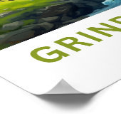 グリンデルワルドスイストラベルプリント ポスター (角)